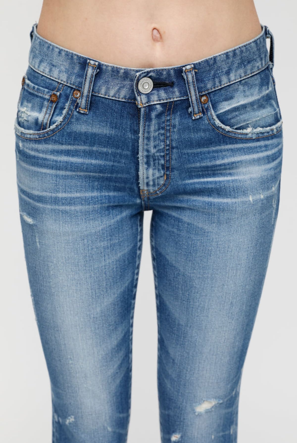 MV Velma Skinny - Blue by Moussy — view 4