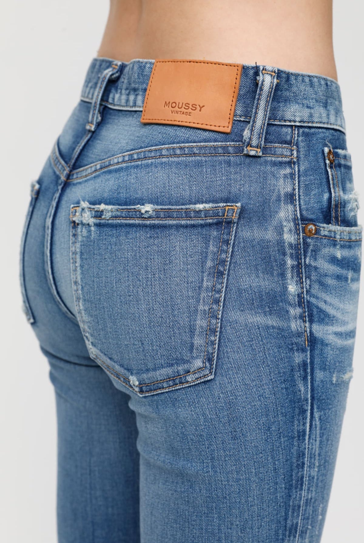 MV Velma Skinny - Blue by Moussy — view 6