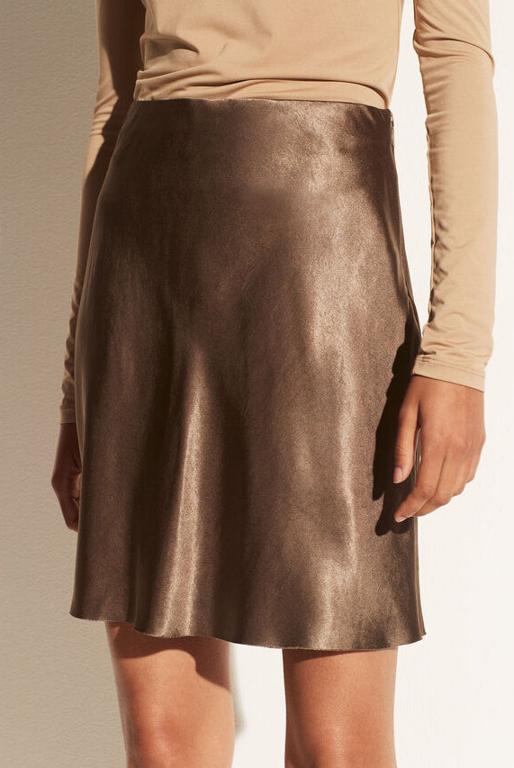 Short Slip Skirt - Bark by Vince — alternate view