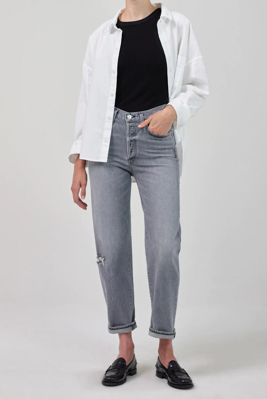 Dylan Rolled Crop - Sleepless by Citizens of Humanity | 25 South Boutiques