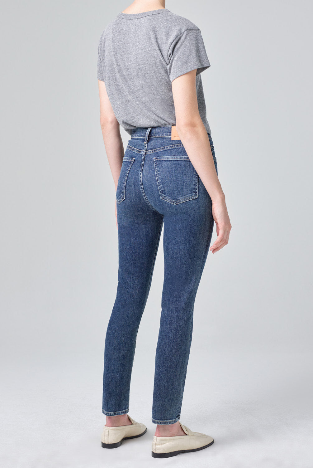 Olivia High Rise Slim - Oceanfront by Citizens of Humanity — alternate view