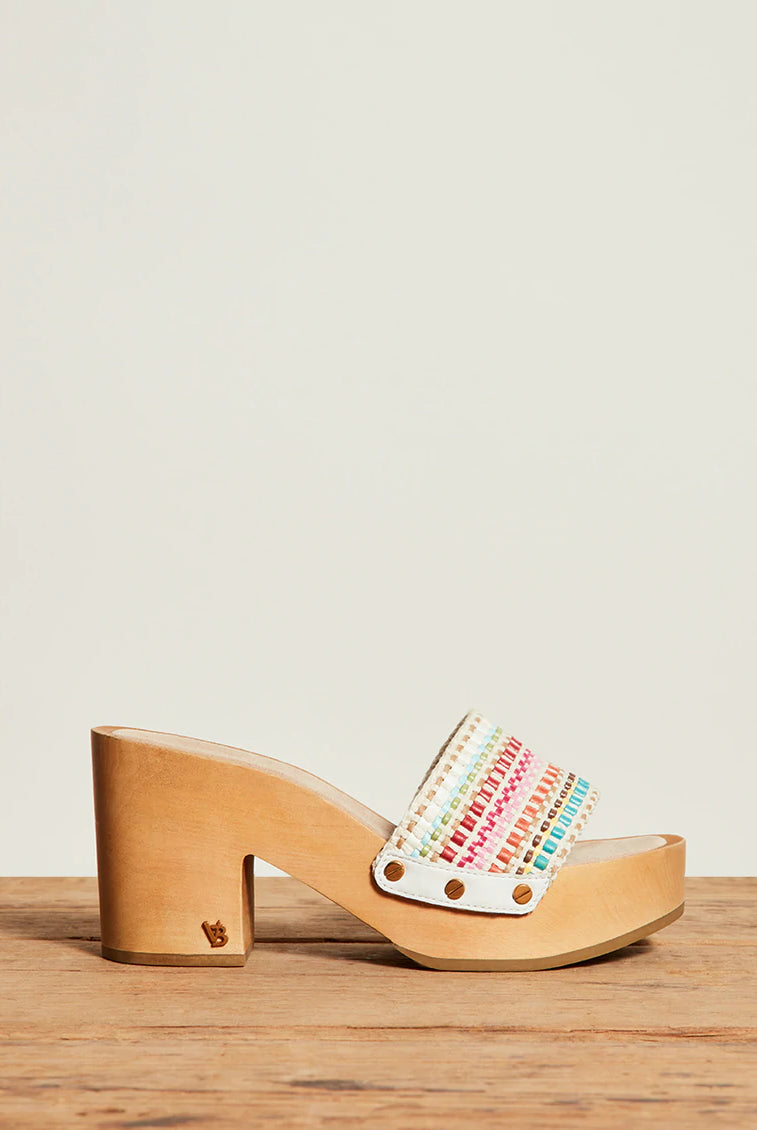 Hannalee Woven Sandal - Snow Multicolor by Veronica Beard | 25 South Boutiques