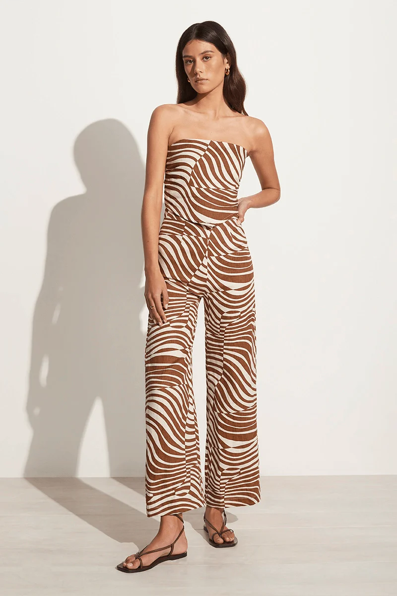 La Loza Top - Sol Print by Faithfull the Brand — view 4