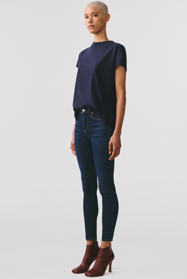 Sophie Mid Rise Skinny Ankle - Prelude by AGOLDE — alternate view