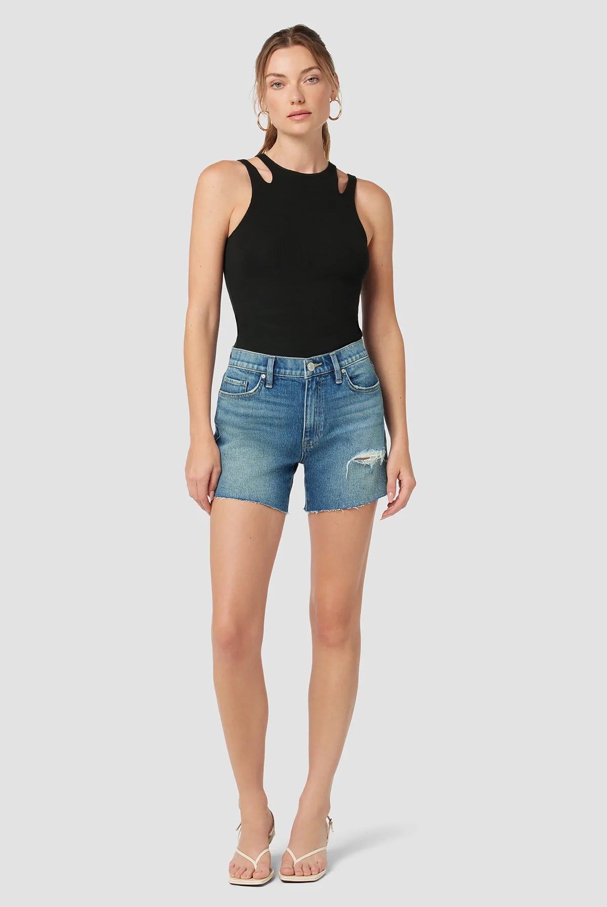 Devon High Rise Boyfriend Shorts - Surf City by Hudson | 25 South Boutiques