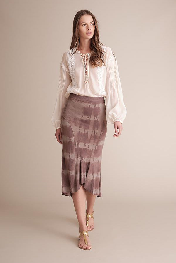 Talissa Blouse - Marshmellow by Haute Hippie — view 3