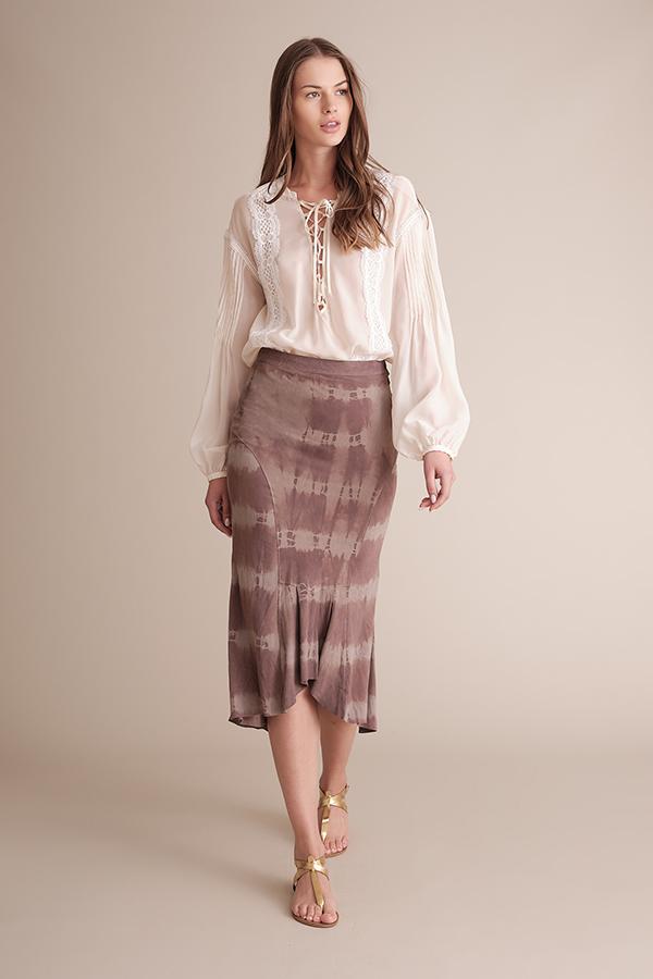 Talissa Blouse - Marshmellow by Haute Hippie — view 3