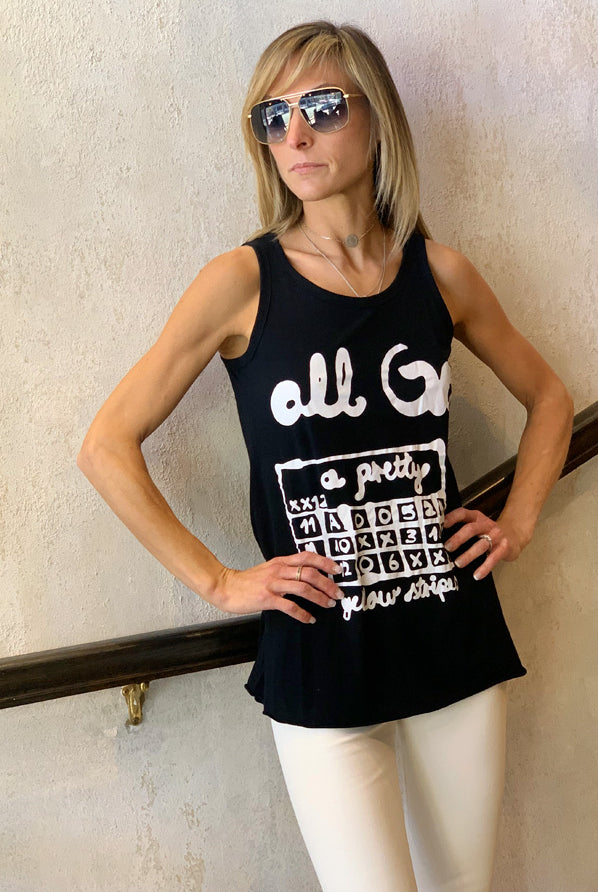 Tank - Black Print by Rundholz — view 4
