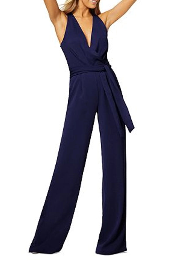 Taylor Jumpsuit - Spring Navy by Ramy Brook | 25 South Boutiques
