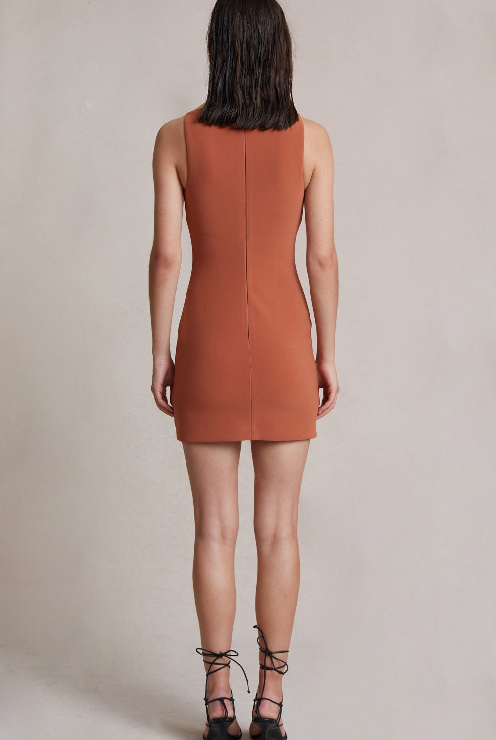 Ella Mini Dress - Terracotta by Bec & Bridge — view 4