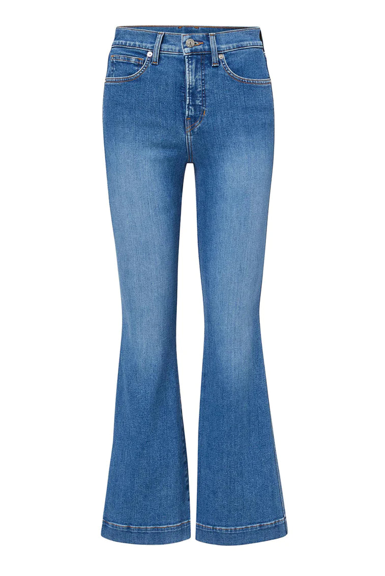 Carson Kick Flare Jean - Tide Down by Veronica Beard — view 5