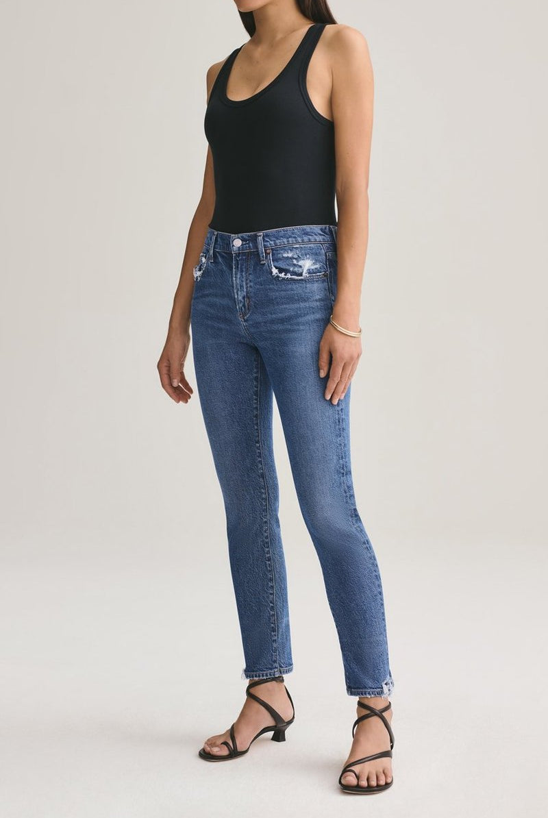 Toni Mid Rise Straight Fit - Stratosphere by AGOLDE | 25 South Boutiques