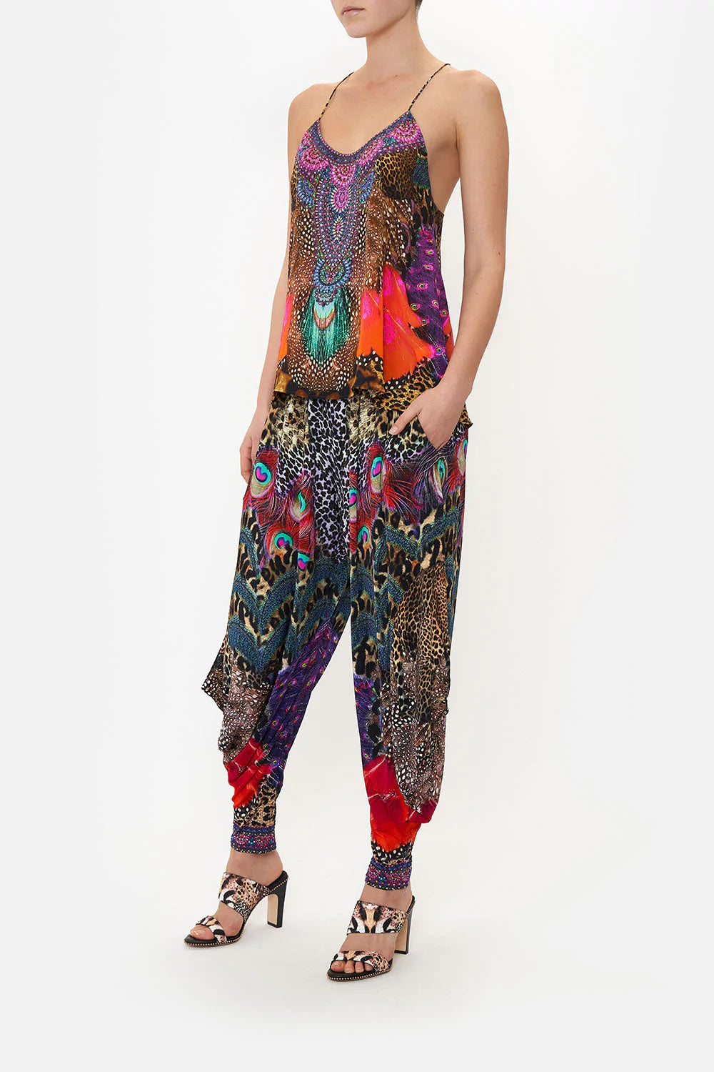 T Back Shoestring Top - Xanadu Rising by Camilla — view 4