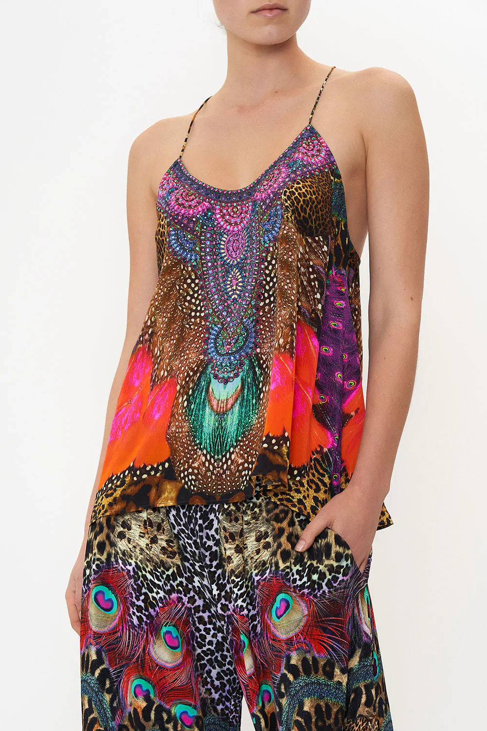 T Back Shoestring Top - Xanadu Rising by Camilla | 25 South Boutiques