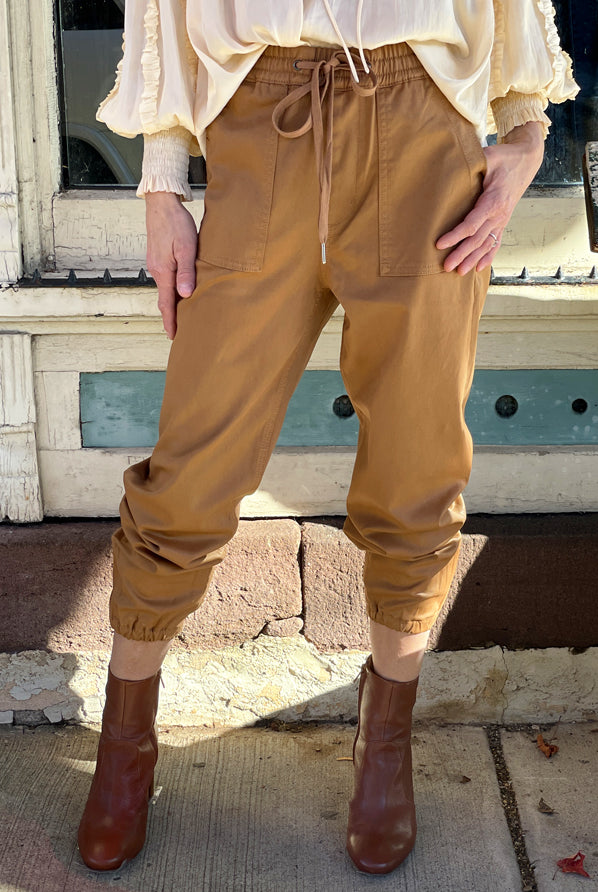 The Sienna Coated Jogger - Maple by Joe's Jeans — view 5