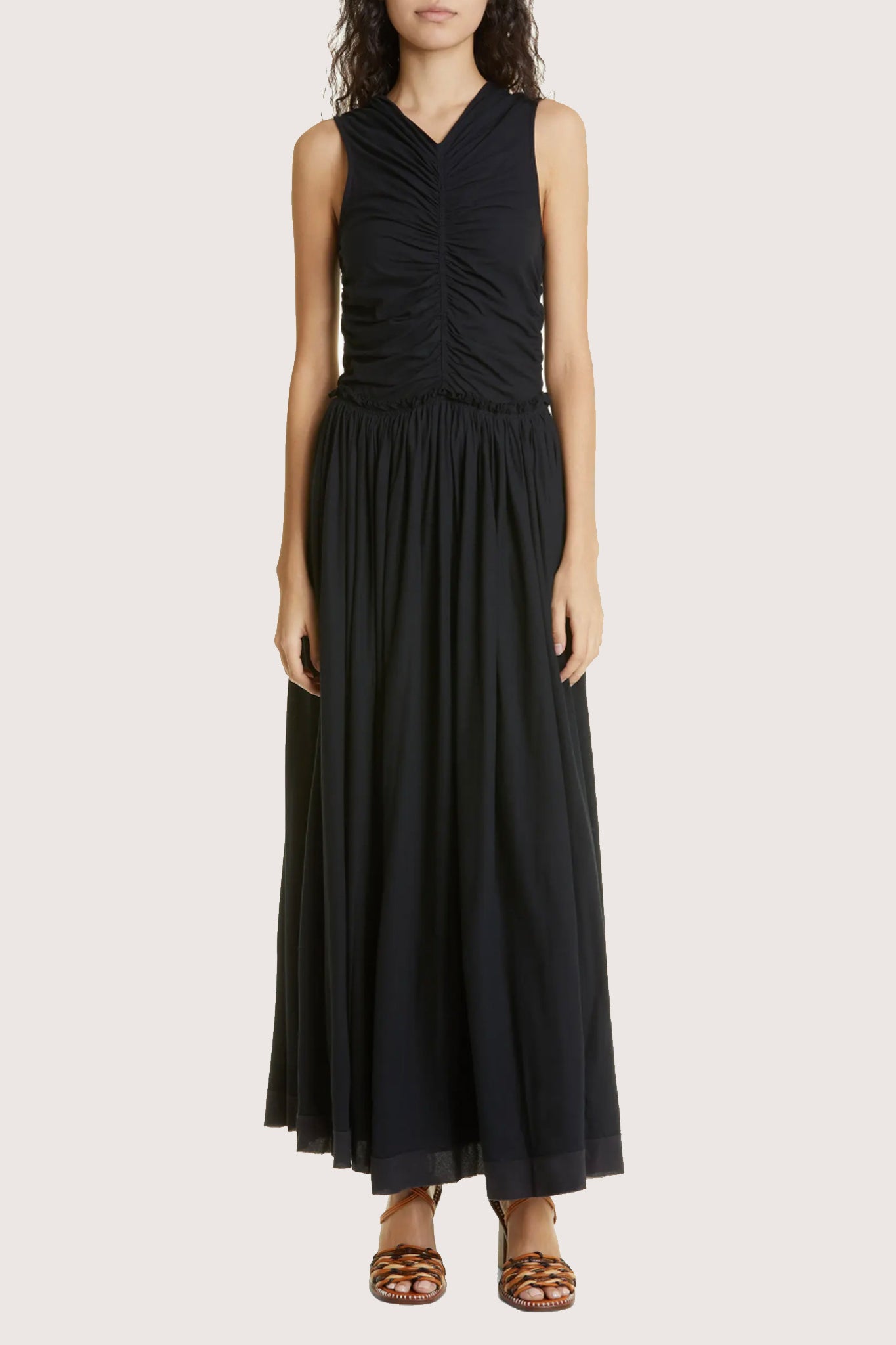 Sascha Dress - Noir by Ulla Johnson | 25 South Boutiques