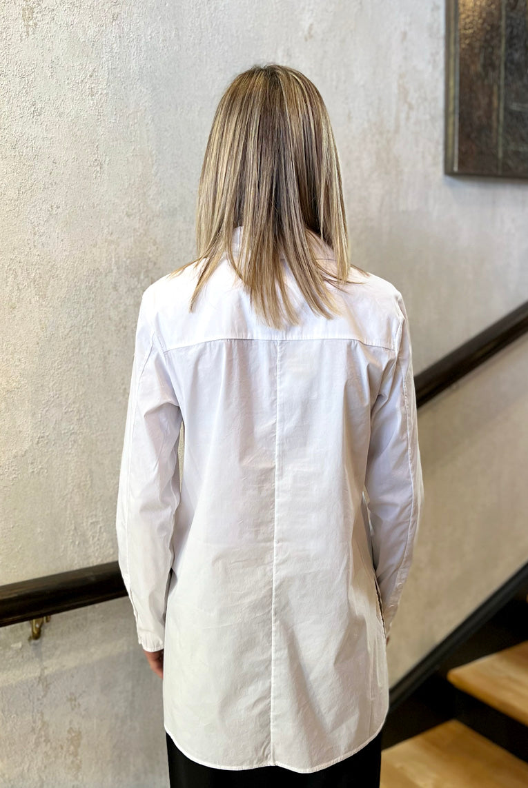 Button-Up Shirt - White by Transit Par-Such — view 3