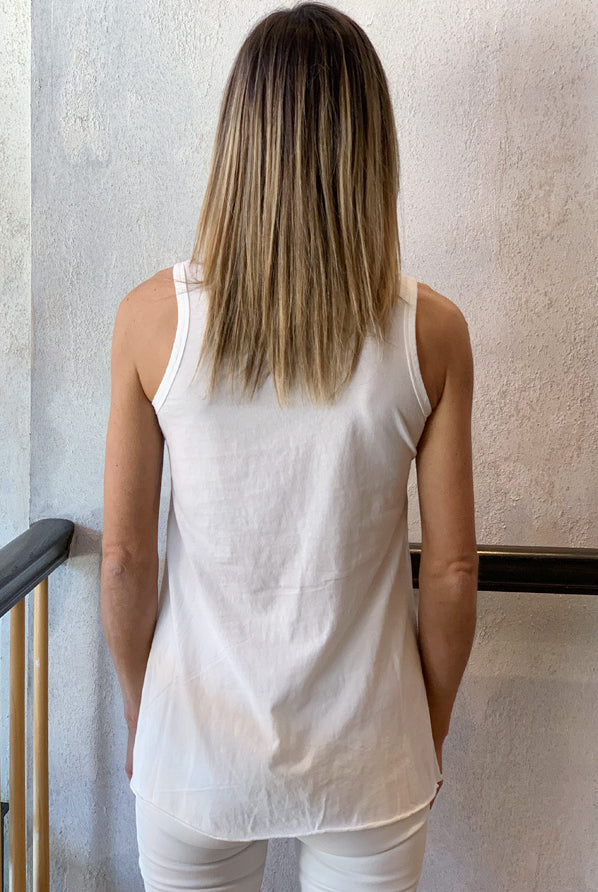 Tank - Off White Print by Rundholz — view 3