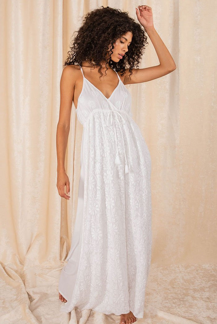 Lilly Maxi Dress - White by RAGA | 25 South Boutiques