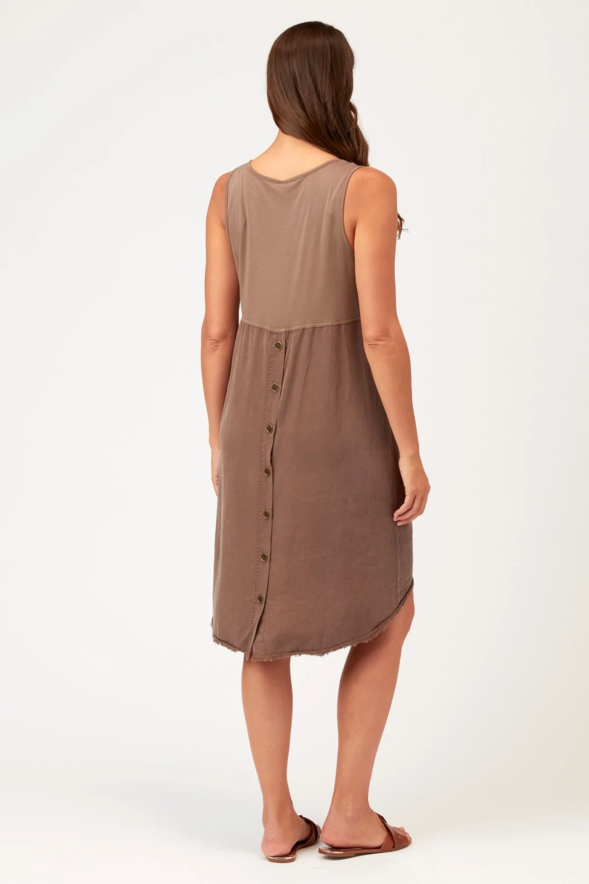 Winesa Tank Dress - Sable by XCVI — view 3