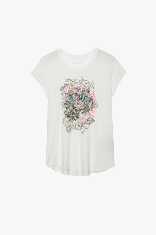 Woop Skull Flower Tee - Judo by Zadig & Voltaire — view 4