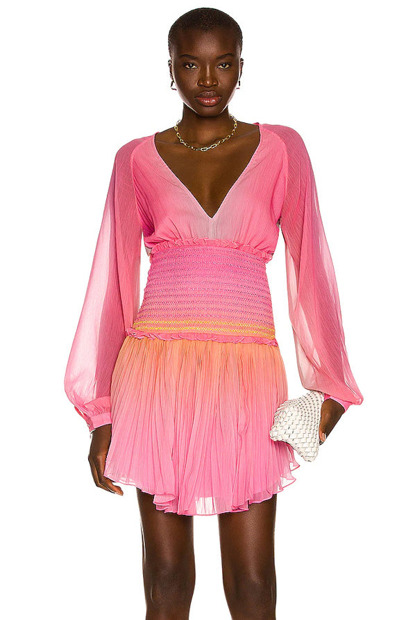 Zale Mini Dress - Pink by Rococo Sand | 25 South Boutiques