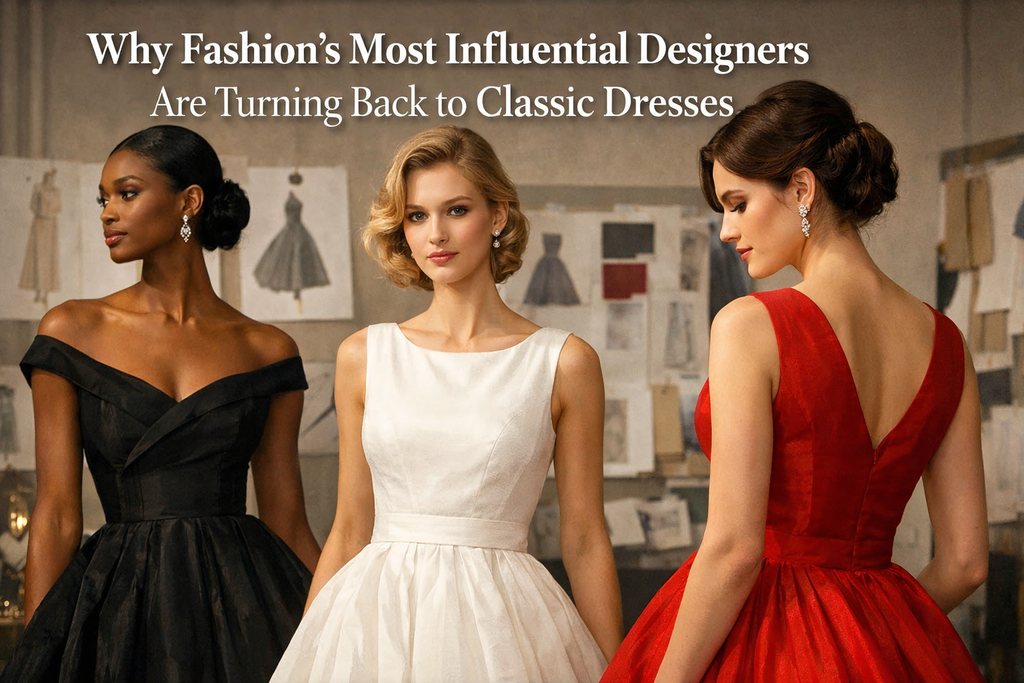 Why Fashion’s Most Influential Designers Are Turning Back to Classic Dresses