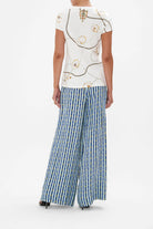 Organic Cotton Slim Fit Tee - Amalfi Lullaby by Camilla — view 4
