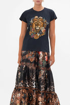 Organic Cotton Slim Fit Tee - A Night of the Opera by Camilla | 25 South Boutiques