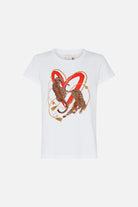 Slim Fit Round Neck T Shirt - Saluti Summertime by Camilla — view 6