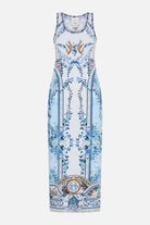 Jersey Scoop Neck Tank Dress - Season of the Siren by Camilla — view 6