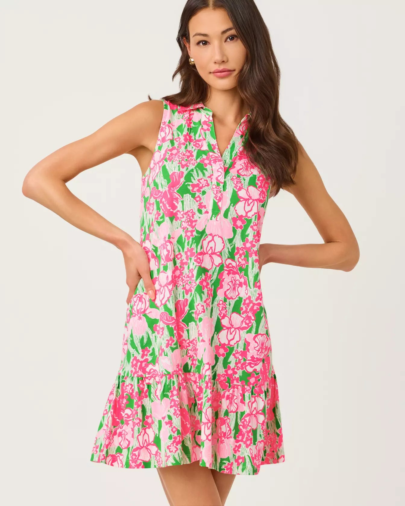 Riegan Dress - Putting Green Hannah by Lilly Pulitzer — alternate view