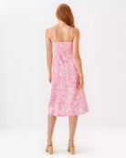 Allarie Midi Dress - Rousseau Pink Tulip To Tango by Lilly Pulitzer — view 4
