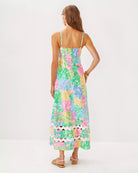 Hailey Midi Dress - Multi Bright Delight Patch by Lilly Pulitzer — alternate view