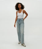 Nicole Shine Tank - White by Michael Stars — view 4