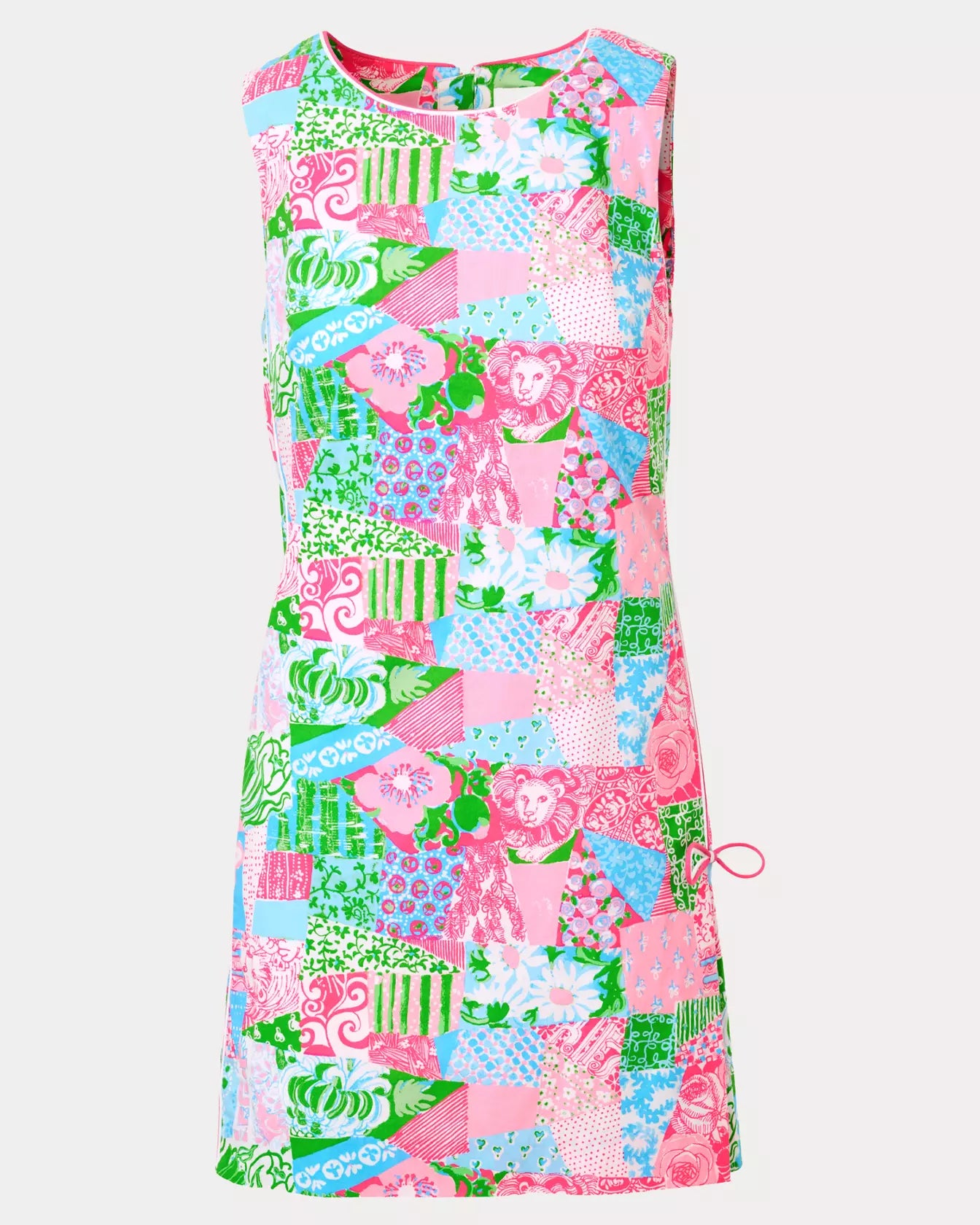 Ettie Stretch Shift Dress - Multi Crazy Quilt by Lilly Pulitzer — view 5