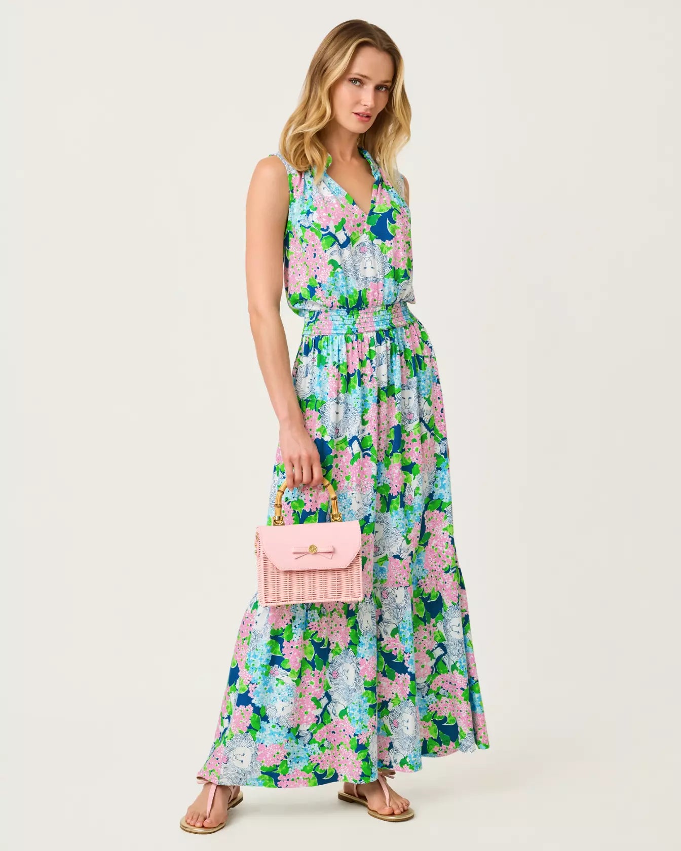 Amiria Maxi Dress - Starlight Navy Lydia The Lion by Lilly Pulitzer | 25 South Boutiques