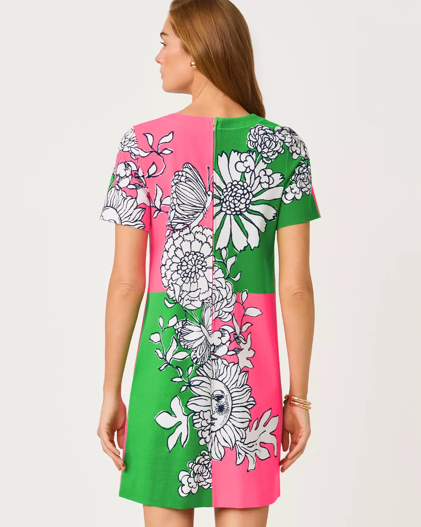 Siera Dress - Cherry Blossom Pink Follow The Sun by Lilly Pulitzer — view 4