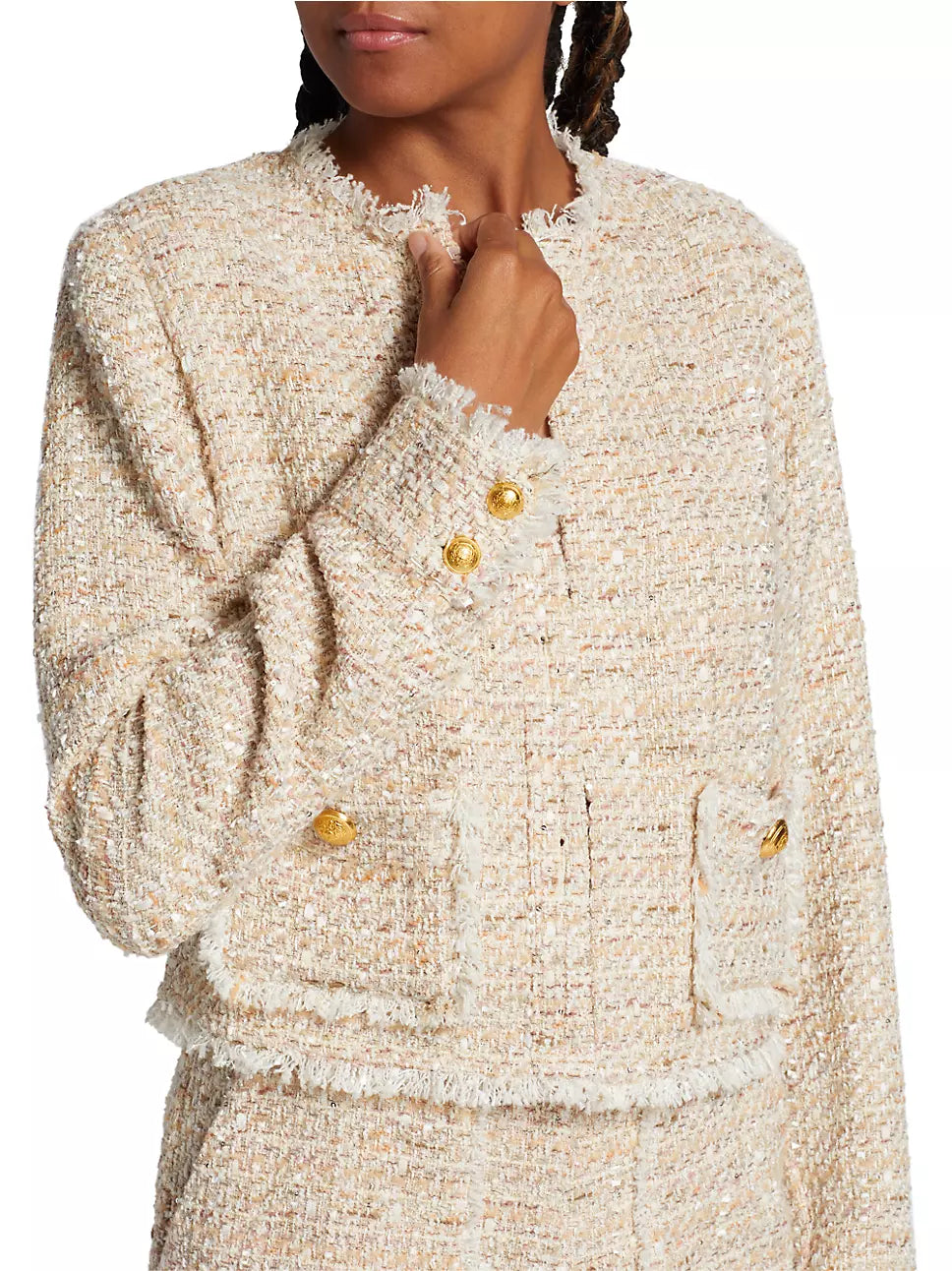 Diaz Jacket - Neutral Multi by Ramy Brook — alternate view
