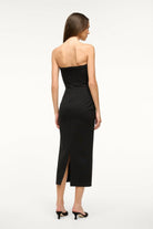 Beekman Dress - Black by STAUD — view 4