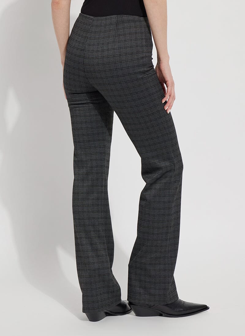 Elysse Pant Jacquard - Five Borough Plaid — alternate view