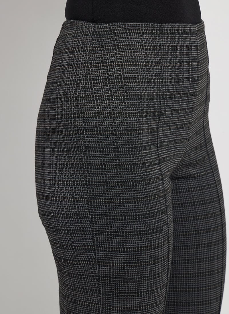 Elysse Pant Jacquard - Five Borough Plaid — view 3