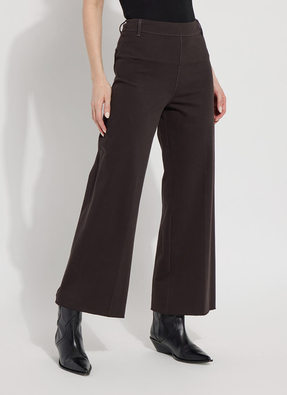 Erin High Waist Wide Leg Denim - Double Espresso by Lysse | 25 South Boutiques