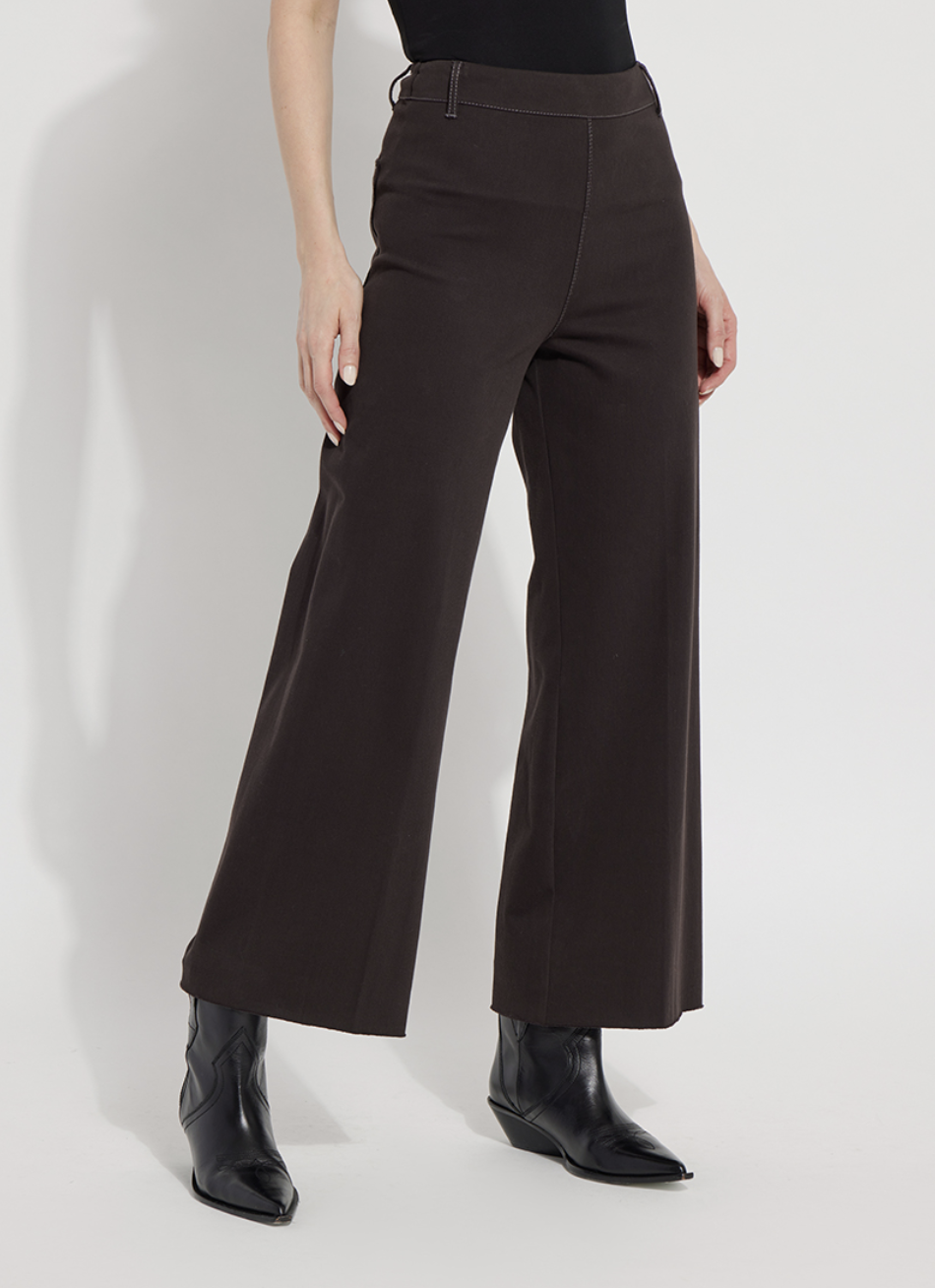 Erin High Waist Wide Leg Denim - Double Espresso by Lysse | 25 South Boutiques