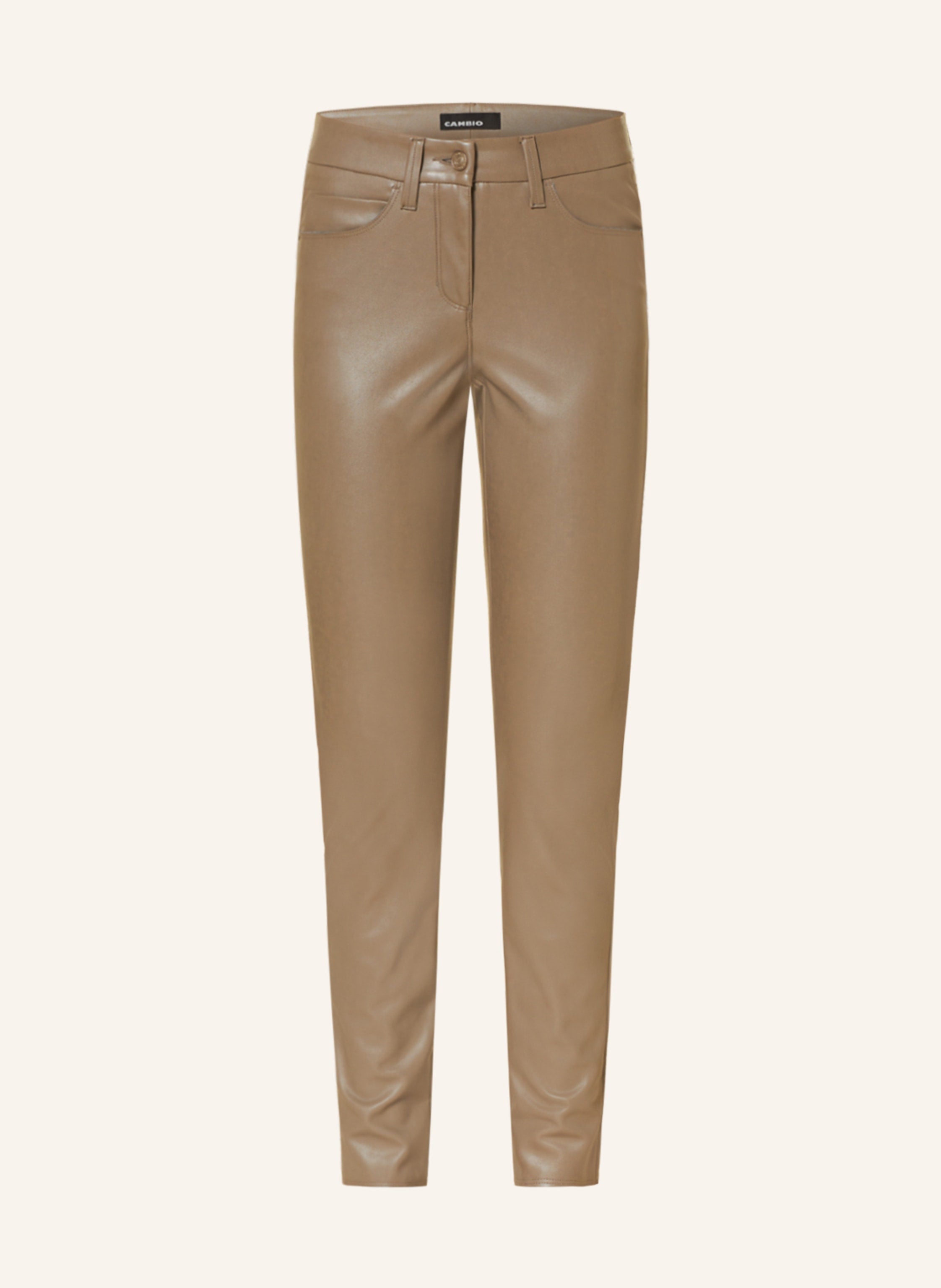 Ray Pants - Walnut by Cambio — view 3