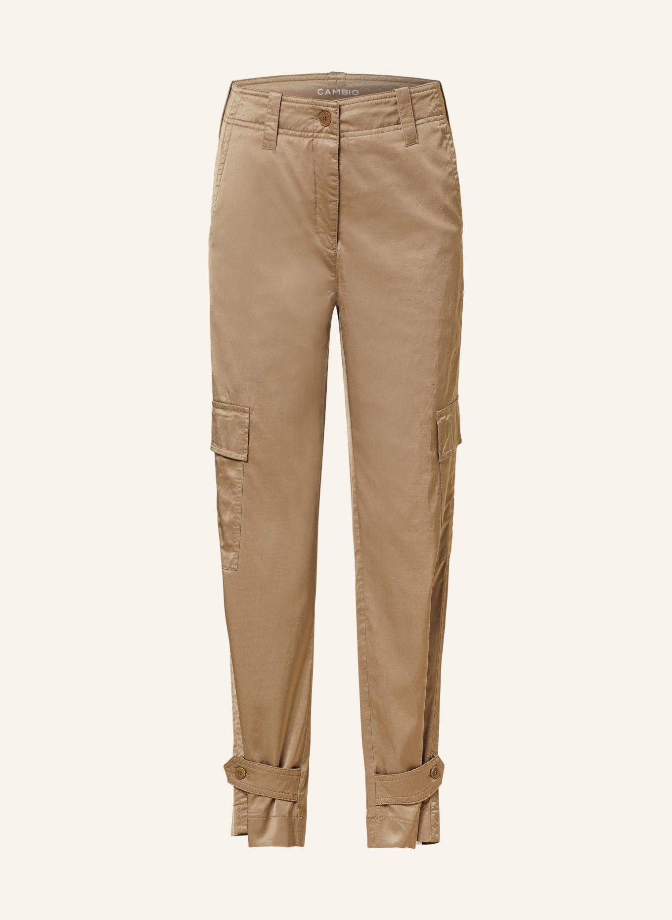 Kalla Cargo Pant - Brown by Cambio — view 5