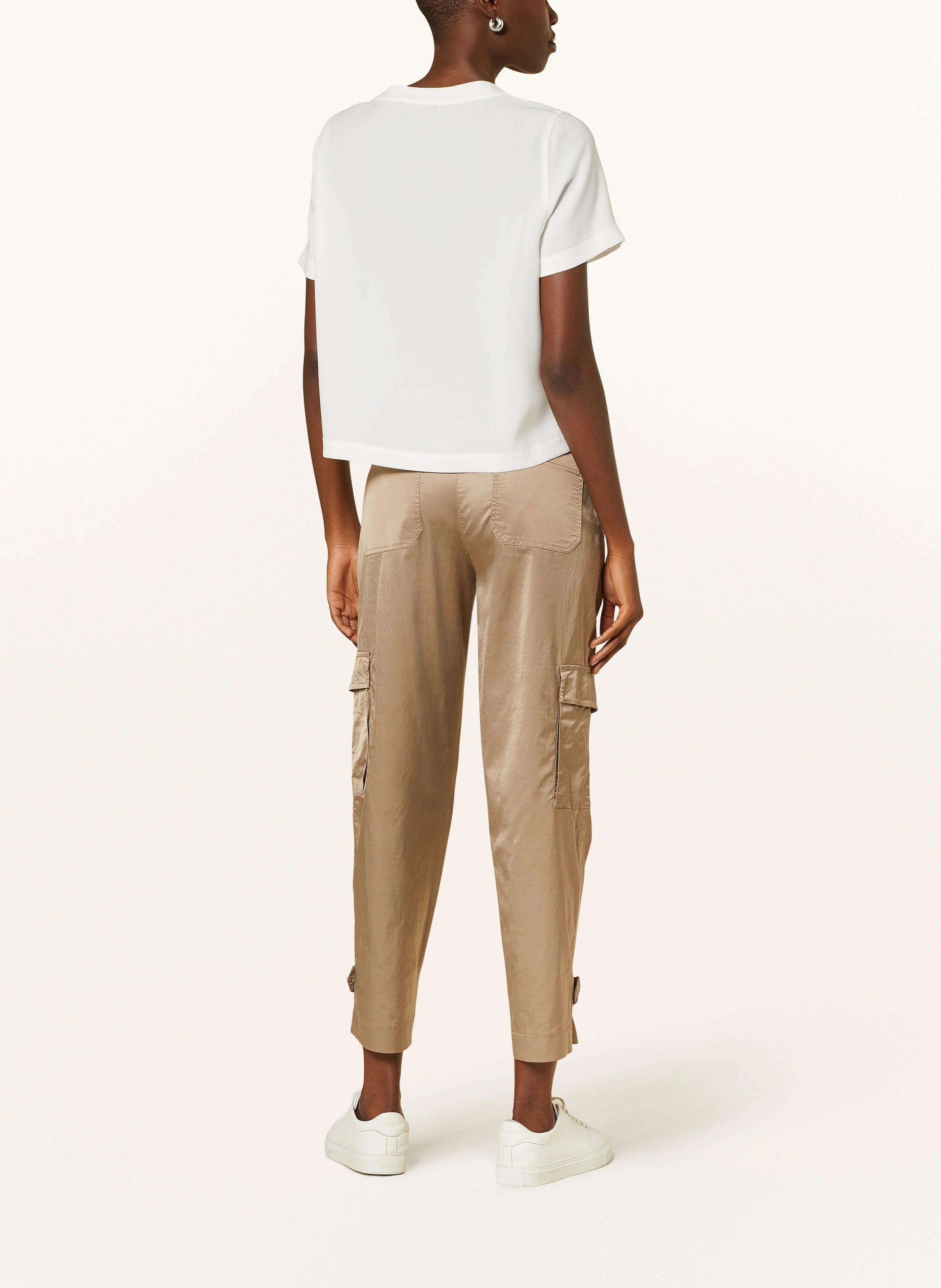 Kalla Cargo Pant - Brown by Cambio — view 3