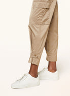 Kalla Cargo Pant - Brown by Cambio — view 4
