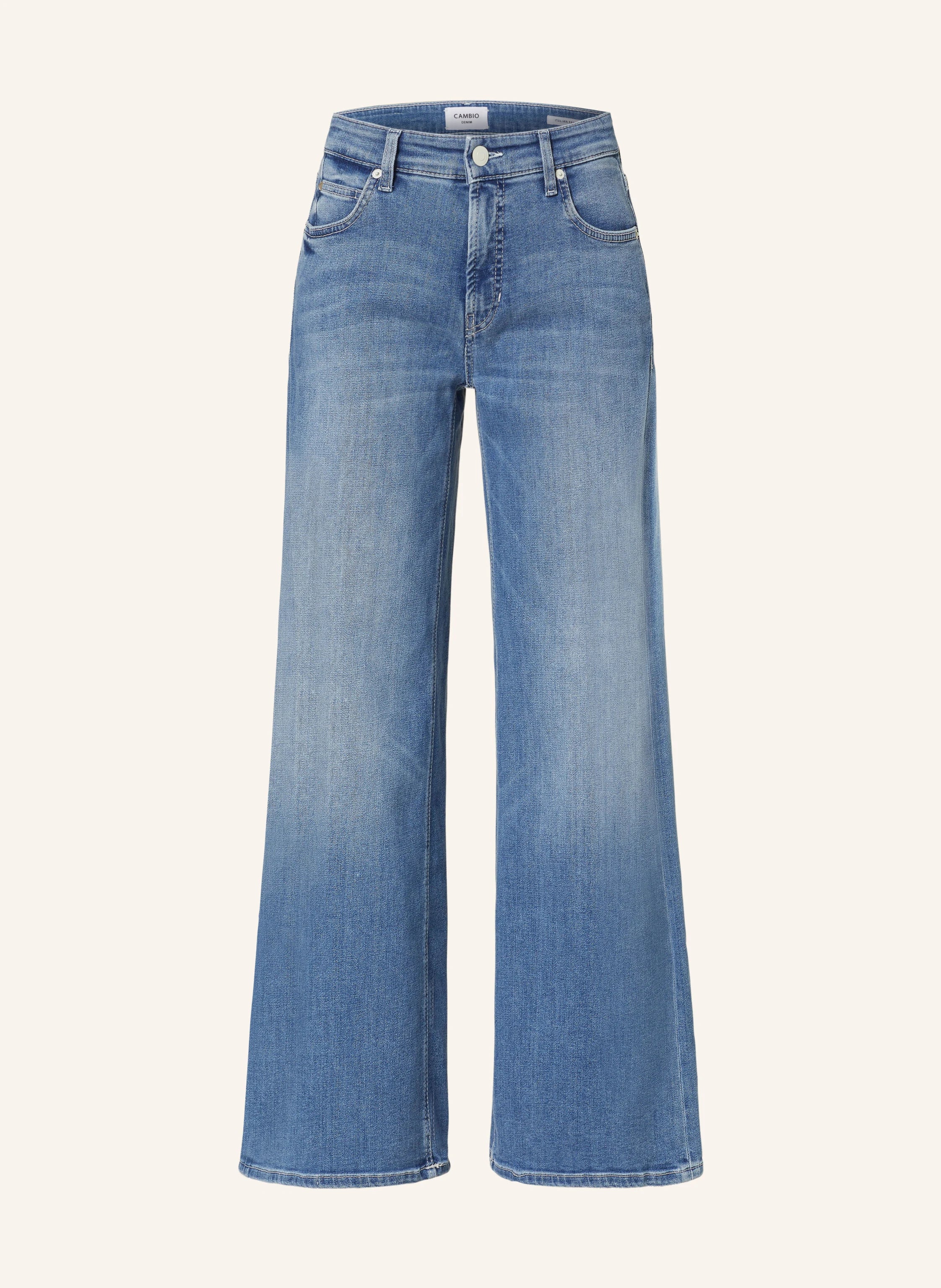 Palazzo Flare Jeans - Mid by Cambio — view 7