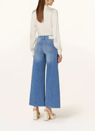 Palazzo Flare Jeans - Mid by Cambio — view 4